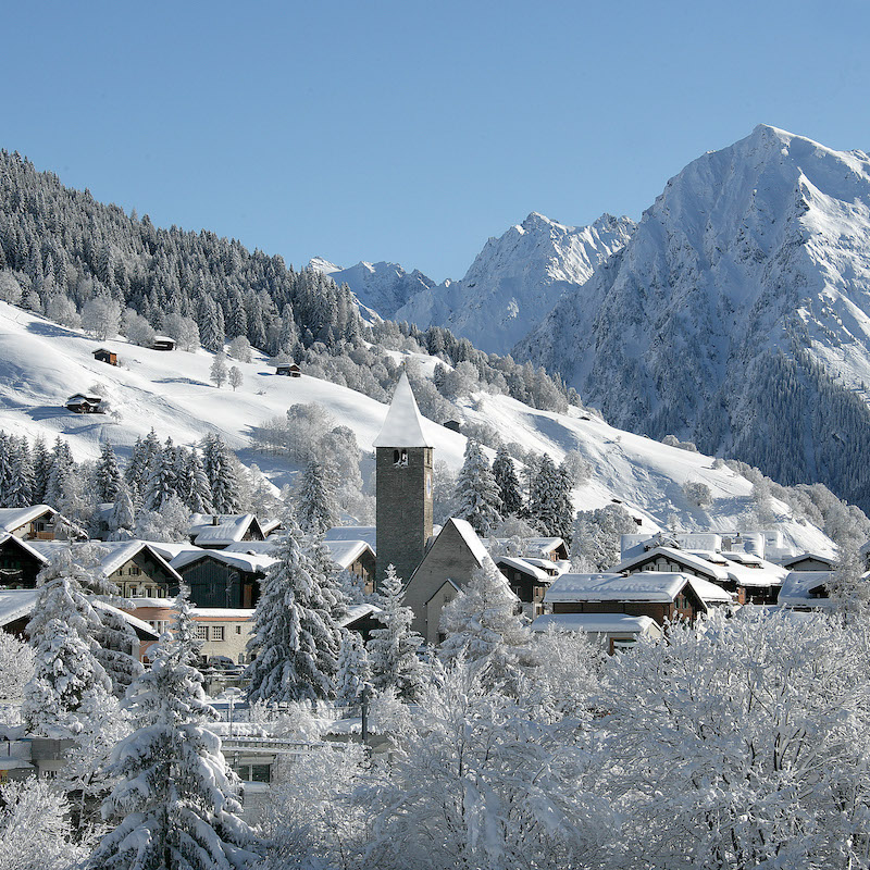 Klosters in winter